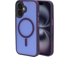 Mobiparts Mobiparts MagSafe Hardcover voor iPhone 16 - Satin Purple