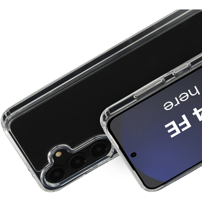 Mobiparts Mobiparts Classic Hardcover voor Samsung Galaxy S24 FE - Transparant
