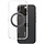 CARE by PanzerGlass Feature Case Transparent w. Black Kickstand & MagSafe iPhone 16 Pro