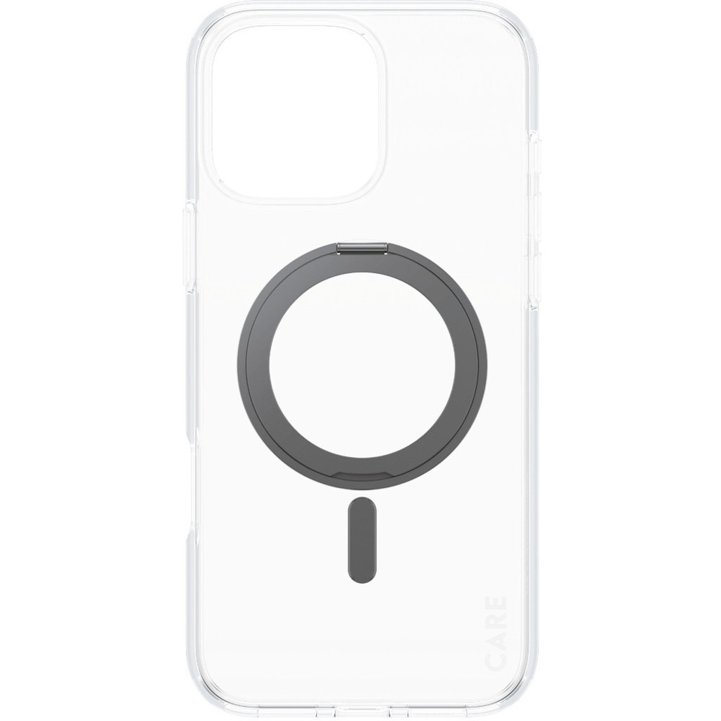 CARE by PanzerGlass PanzerGlass CARE Case iPhone 16 Pro Max - Transparant met MagSafe & Stand