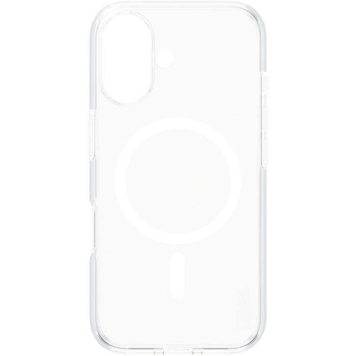 CARE by PanzerGlass CARE by PanzerGlass Flagship Case Transparent Urban Combat w. White MagSafe iPhone 16