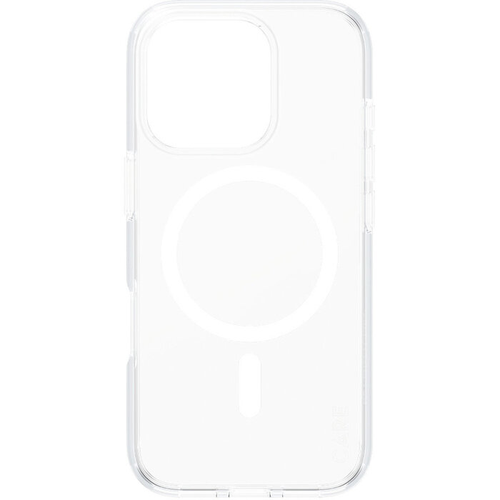 CARE by PanzerGlass CARE by PanzerGlass Flagship Case Transparent Urban Combat w. White MagSafe iPhone 16 Pro
