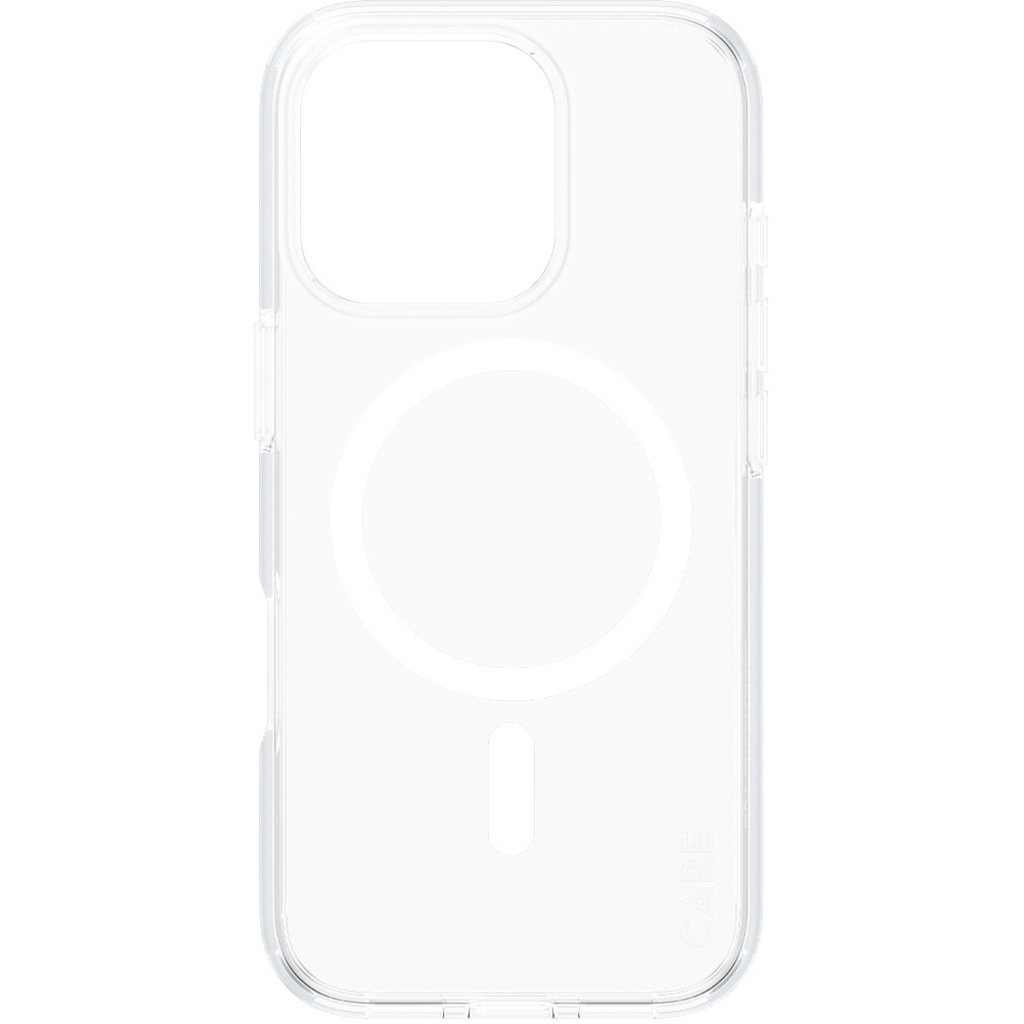 CARE by PanzerGlass PanzerGlass Urban Combat Case voor iPhone 16 Pro - MagSafe Transparant