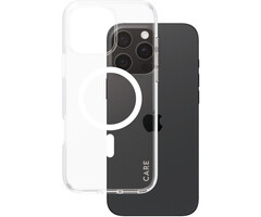 CARE by PanzerGlass PanzerGlass Urban Combat Case voor iPhone 16 Pro Max - Transparant met MagSafe