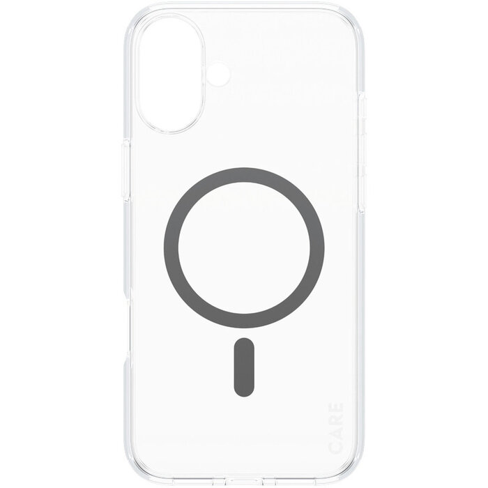 CARE by PanzerGlass CARE by PanzerGlass Flagship Case Transparent Urban Combat w. Black MagSafe iPhone 16 Plus