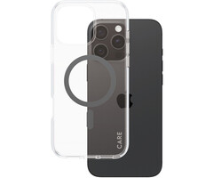 CARE by PanzerGlass CARE by PanzerGlass Flagship Case Transparent Urban Combat w. Black MagSafe iPhone 16 Pro Max