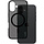 CARE by PanzerGlass Flagship Case Smokey Urban Combat w. Black MagSafe iPhone 16