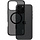 CARE by PanzerGlass Flagship Case Smokey w. Black MagSafe iPhone 16 Pro Max