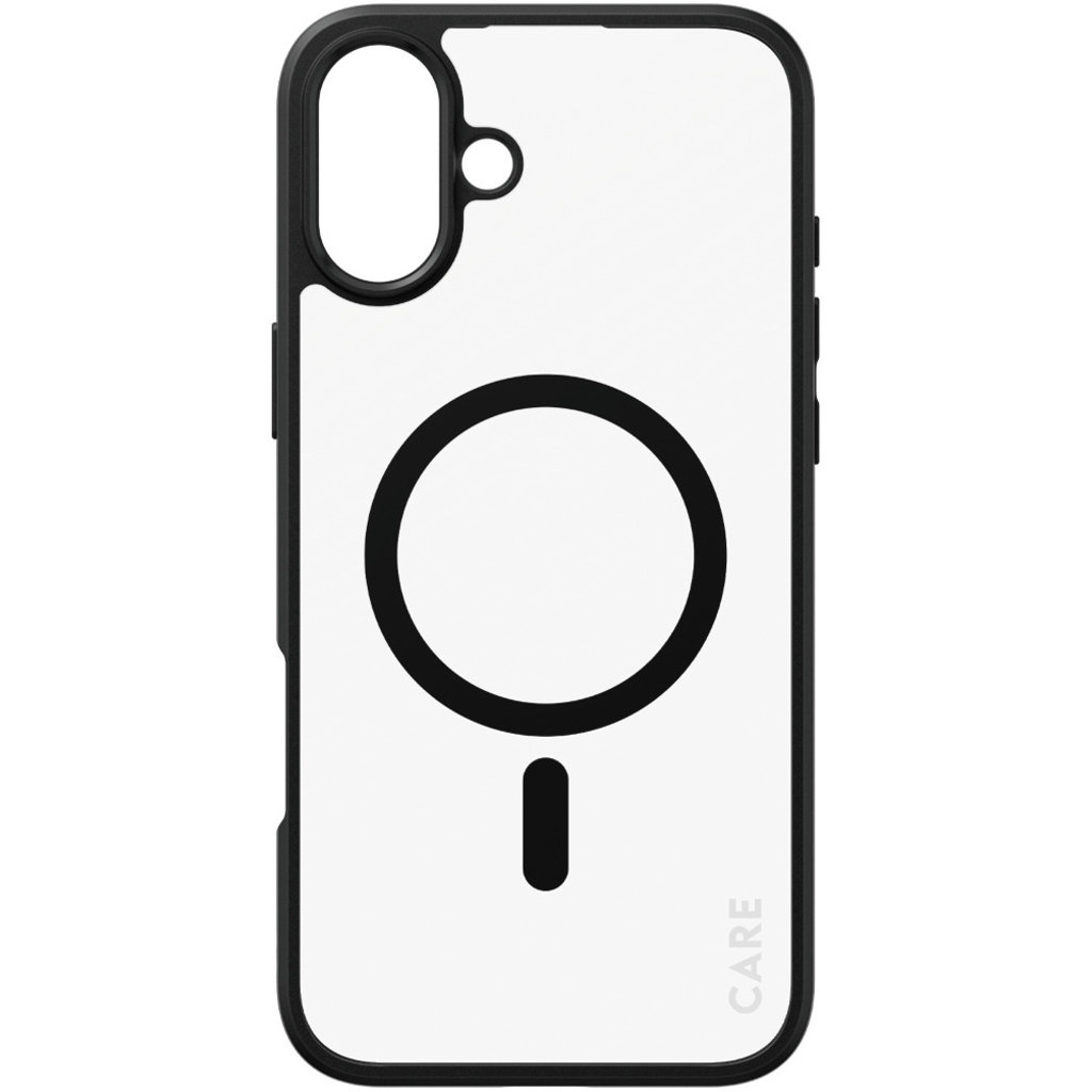 CARE by PanzerGlass CARE by PanzerGlass Flagship Case Transparent Urban Combat w. Black Frame & MagSafe iPhone 16 Plus, foto 2 van 5
