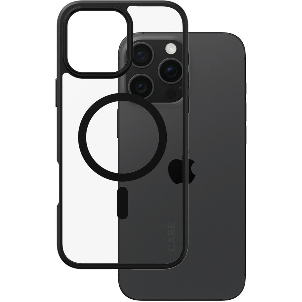 CARE by PanzerGlass PanzerGlass Urban Combat MagSafe Case iPhone 16 Pro Max - Zwart