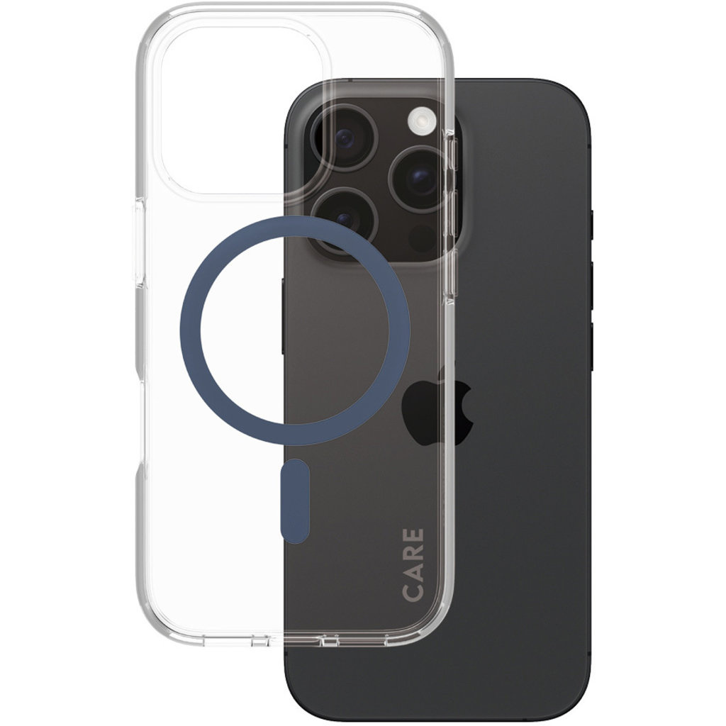 CARE by PanzerGlass PanzerGlass Urban Combat MagSafe Case iPhone 16 Pro Transparant