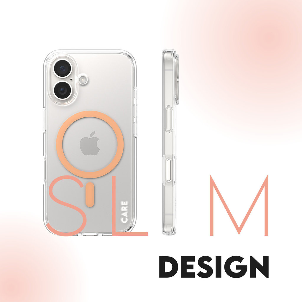 CARE by PanzerGlass PanzerGlass Urban Combat Case voor iPhone 16 met MagSafe - Transparant, foto 5 van 5