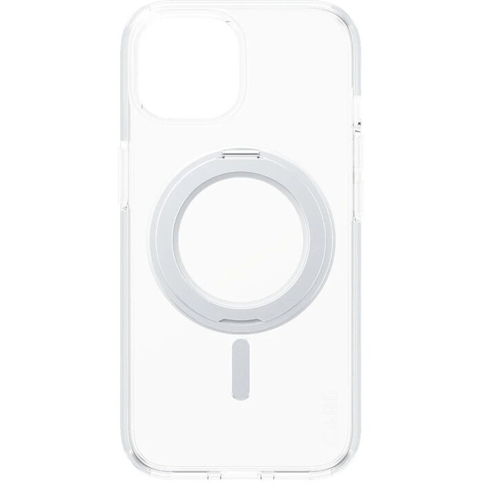 CARE by PanzerGlass CARE by PanzerGlass Feature Case Transparent w. Silver Kickstand & MagSafe iPhone15