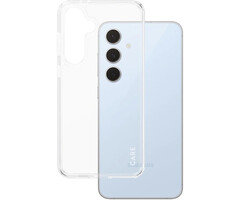 CARE by PanzerGlass PanzerGlass Urban Combat Case voor Samsung S24 FE - Transparant met Frame