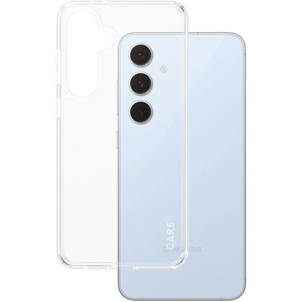 CARE by PanzerGlass PanzerGlass Urban Combat Case voor Samsung Galaxy S24 FE - Transparant