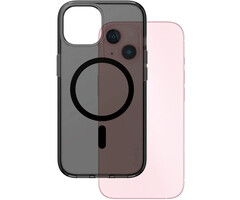 CARE by PanzerGlass PanzerGlass CARE Urban Combat MagSafe Case voor iPhone 15 - Smokey Black