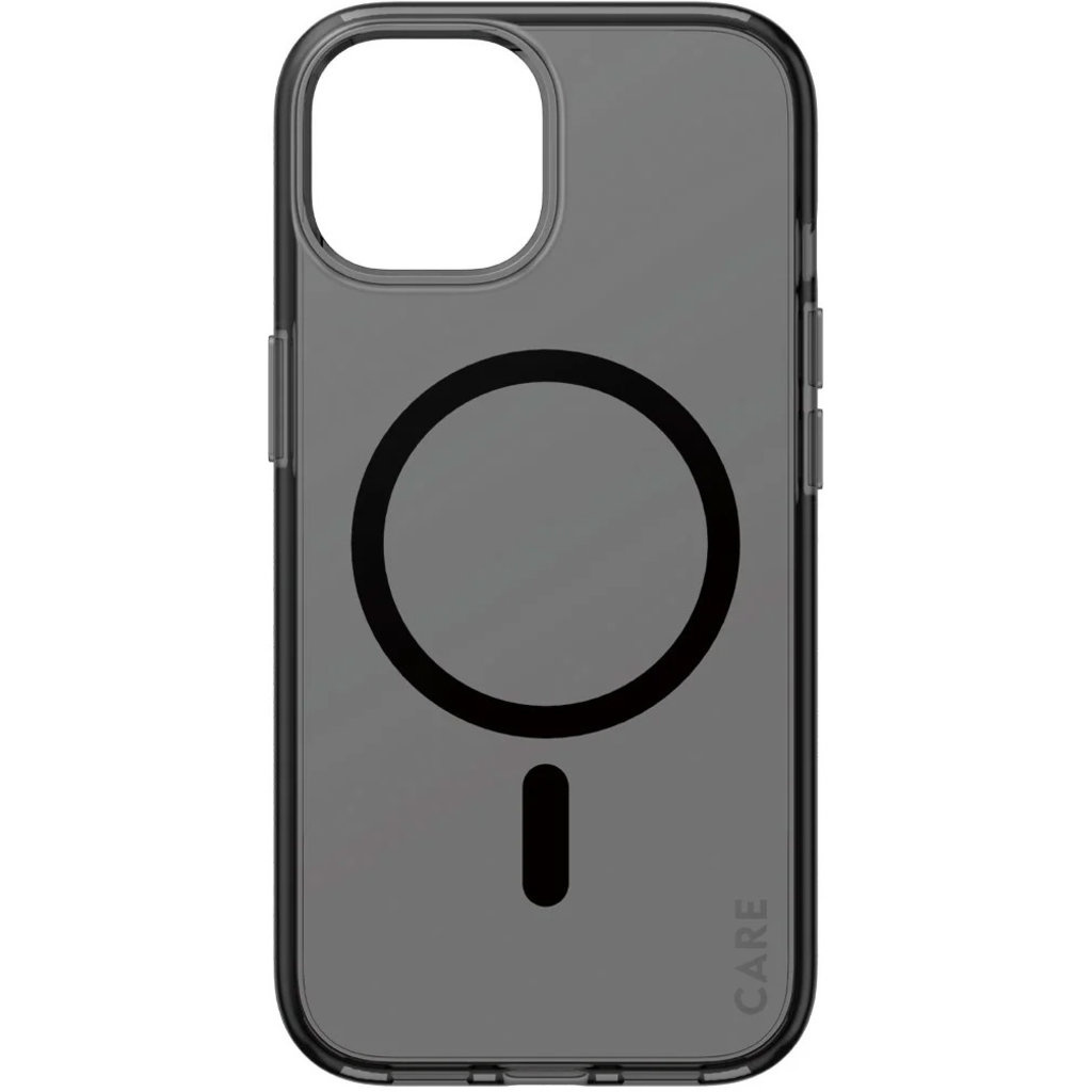 CARE by PanzerGlass PanzerGlass CARE Urban Combat MagSafe Case iPhone 15 - Smokey Black