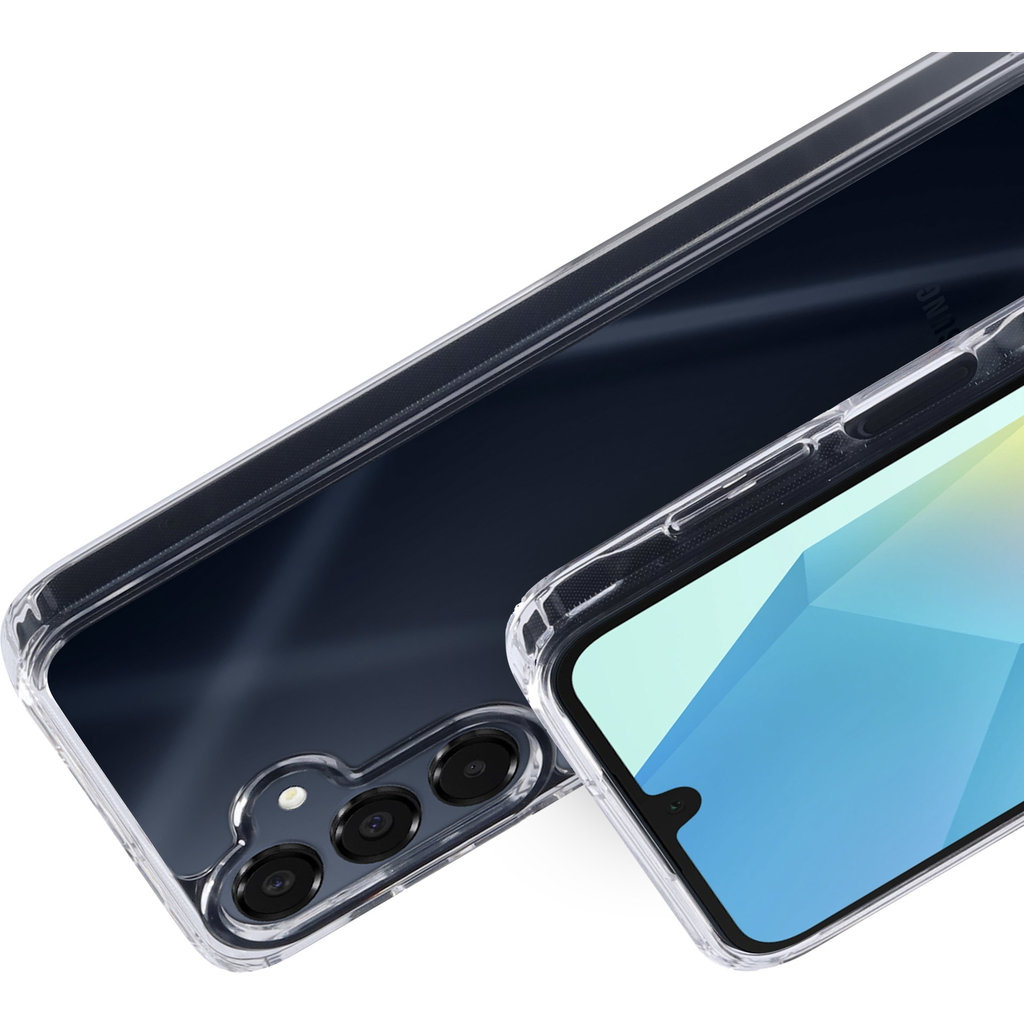 Mobiparts Mobiparts Classic Hardcover voor Samsung Galaxy A16 - Transparant