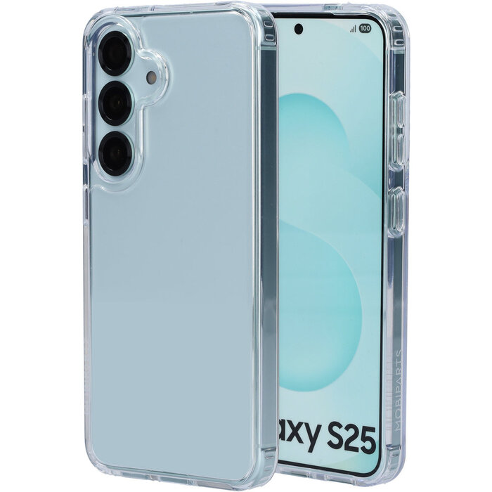 Mobiparts Mobiparts Classic Hardcover voor Samsung Galaxy S25 - Transparant