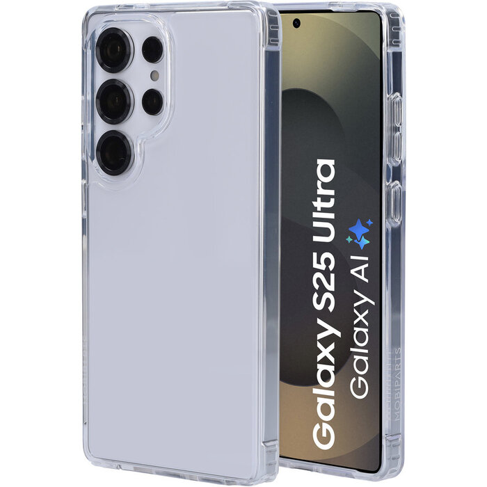 Mobiparts Mobiparts Classic Hardcover voor Samsung Galaxy S25 Ultra - Transparant
