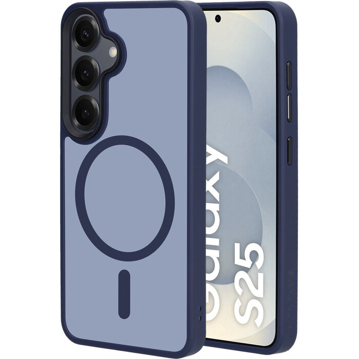 Mobiparts Mobiparts Hardcover Samsung Galaxy S25 Satin Blue (Magsafe Compatible)