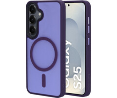 Mobiparts Mobiparts MagSafe Hardcover voor Samsung Galaxy S25 - Satin Purple