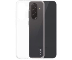 CARE by PanzerGlass PanzerGlass Urban Combat Case voor Samsung A36 - Transparant met Clear Frame