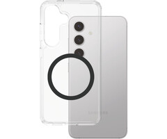 CARE by PanzerGlass PanzerGlass Urban Combat Case voor Samsung S25 Plus met QI-module - Transparant