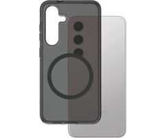 CARE by PanzerGlass CARE by PanzerGlass Flagship Case Smokey Urban Combat w. Black QI Module Samsung S25 Plus