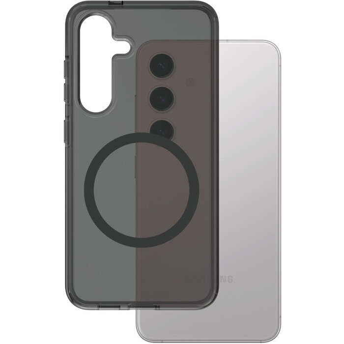 CARE by PanzerGlass CARE by PanzerGlass Flagship Case Smokey Urban Combat w. Black QI Module Samsung S25 Plus