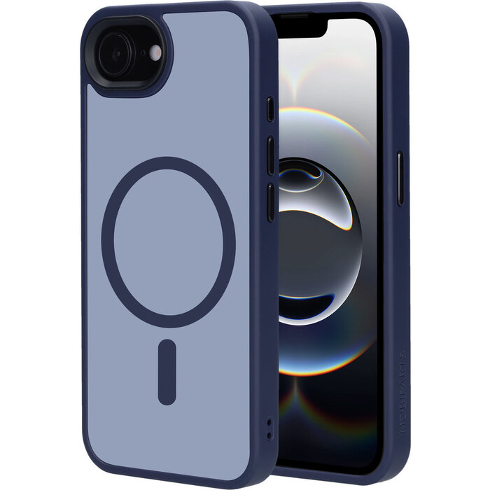 Mobiparts Mobiparts Hardcover Apple iPhone 17e/16e Satin Blue (Magsafe Compatible)