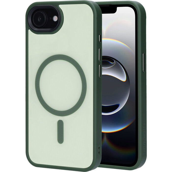Mobiparts Mobiparts Hardcover Apple iPhone 17e/16e Satin Green(Magsafe Compatible)