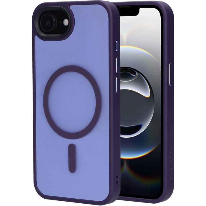 Mobiparts Mobiparts MagSafe Hardcover voor iPhone 17e / 16e - Satin Purple