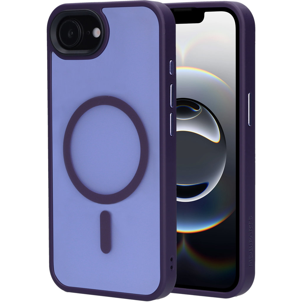 Mobiparts Mobiparts MagSafe Hardcover voor iPhone 17e / 16e - Satin Purple