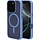 Mobiparts MagSafe Hardcover voor iPhone 16 Pro - Satin Light Blue