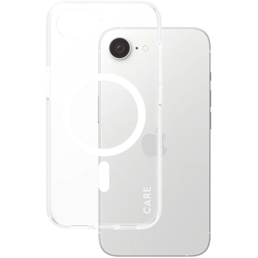 CARE by PanzerGlass CARE by PanzerGlass Flagship Case Transparent Urban Combat w. White MagSafe iPhone 17e/16e