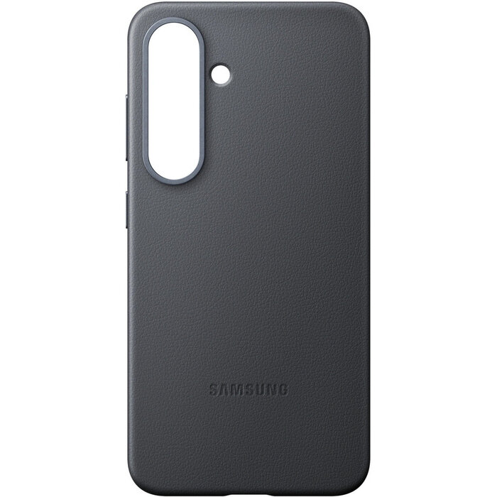 Samsung Samsung Galaxy S25 Kindsuit Leather Case - Kunstleer - Zwart