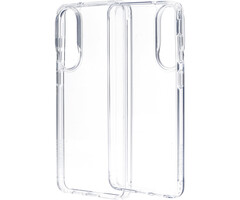 Mobiparts Mobiparts Classic Hardcover voor Samsung Galaxy S25 Edge - Transparant