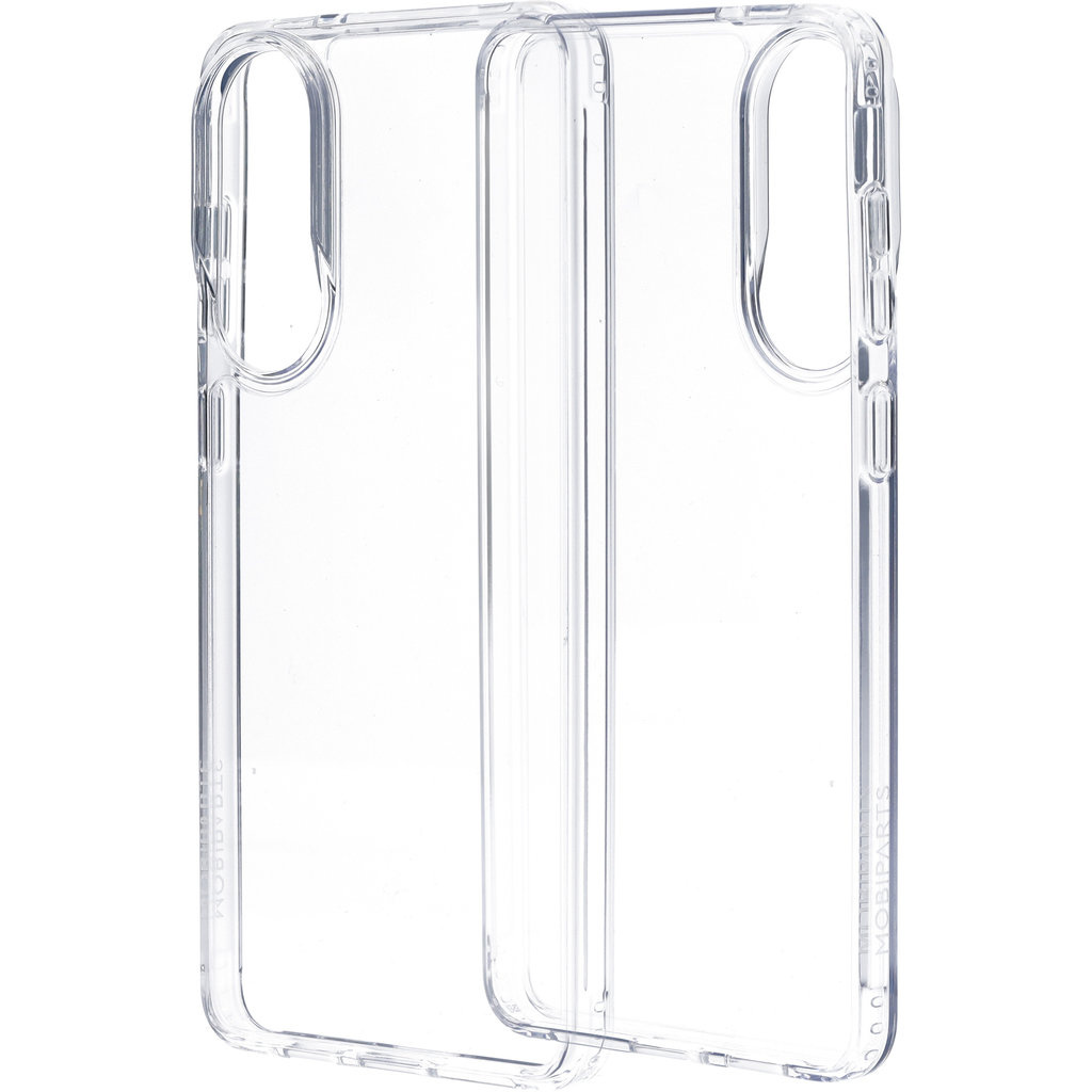 Mobiparts Mobiparts Classic Hardcover voor Samsung Galaxy S25 Edge - Transparant