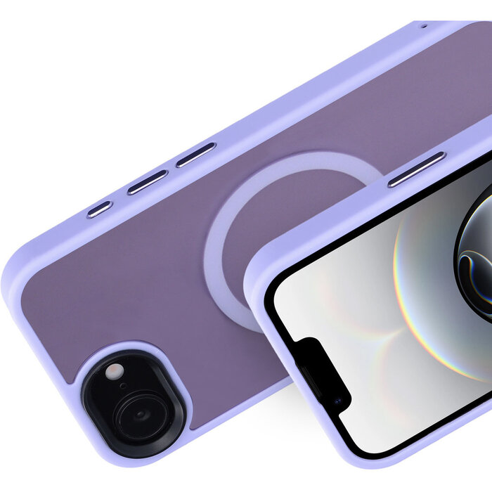 Mobiparts Mobiparts Hardcover Apple iPhone 17e/16e Satin Lila (Magsafe Compatible)