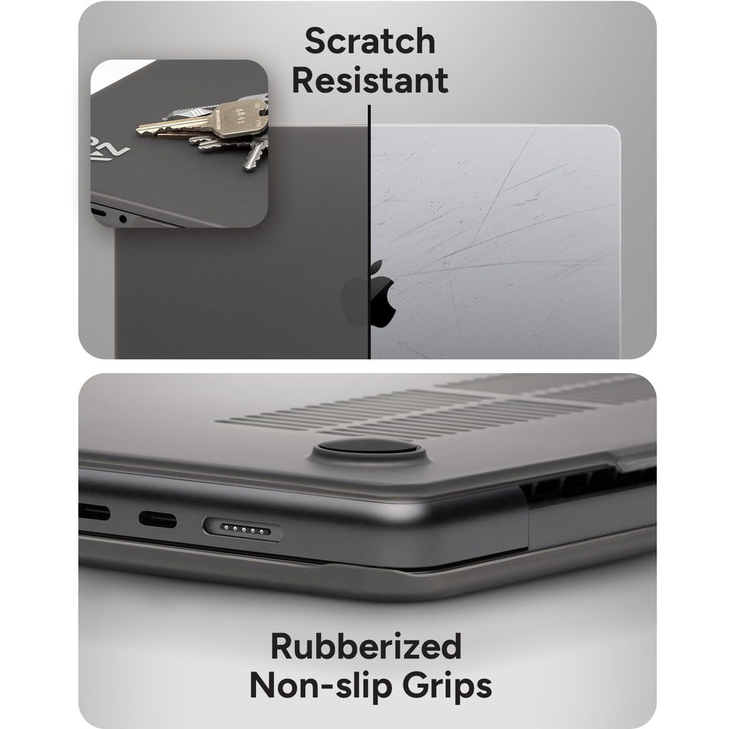 ZAGG ZAGG Hard Case voor MacBook Pro 16 - Frosted Black (M1/M2/M3)