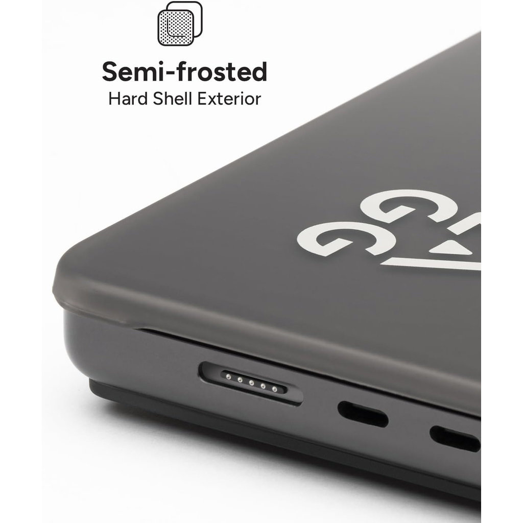 ZAGG ZAGG Hard Case voor MacBook Pro 16 - Frosted Black (M1/M2/M3)