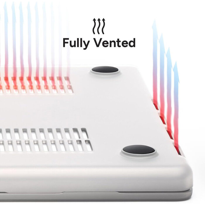 ZAGG ZAGG Hard Case Apple Macbook Pro 14 M3/M2/M1 Frosted Clear