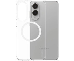 CARE by PanzerGlass PanzerGlass CARE Urban Combat Case voor Samsung S25 met QI-Module - Transparant