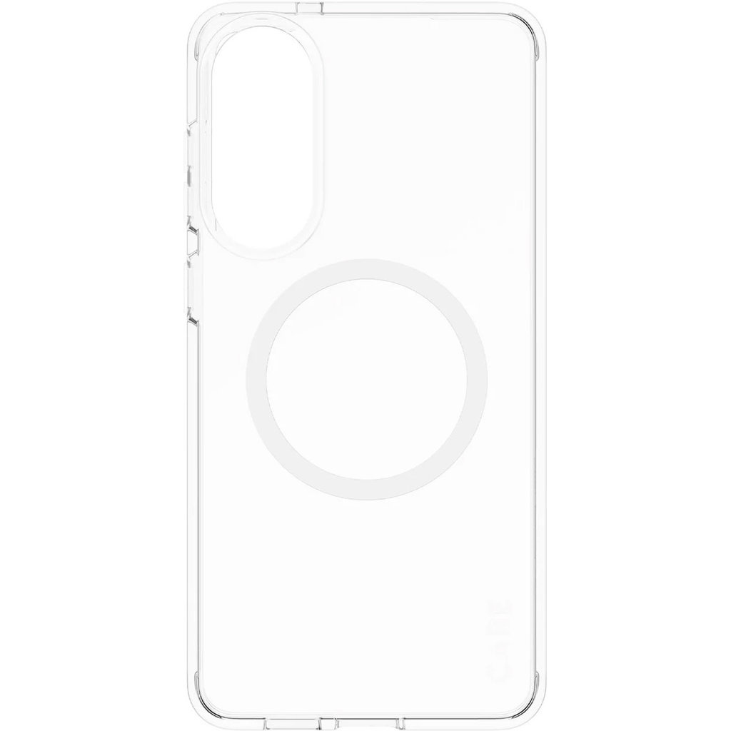 CARE by PanzerGlass PanzerGlass CARE Urban Combat Case Samsung S25 met QI-Module - Transparant