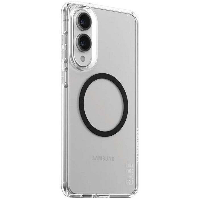 CARE by PanzerGlass CARE by PanzerGlass Flagship Case Transparent Urban Combat w. Black QI Module Samsung S25 Edge