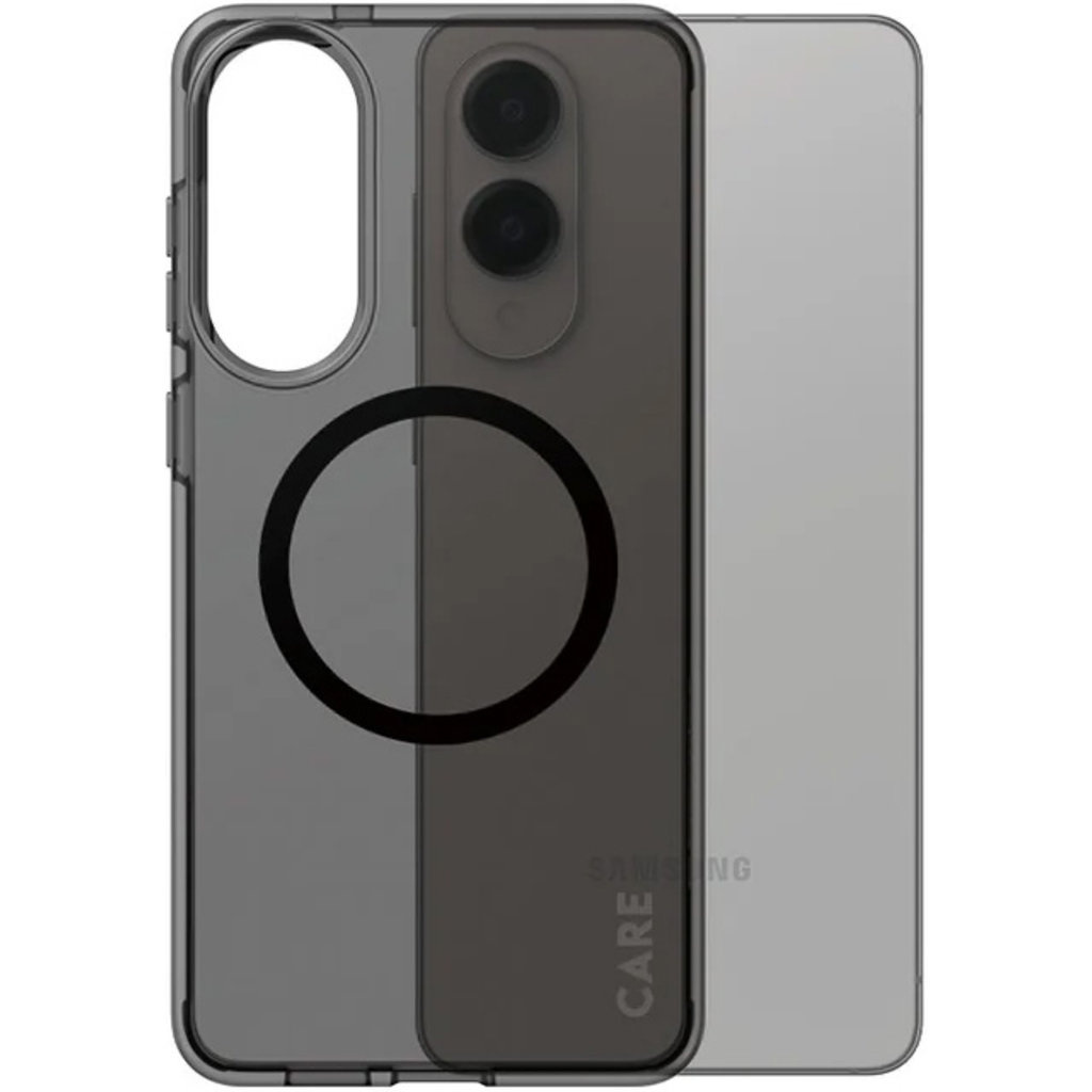 CARE by PanzerGlass CARE by PanzerGlass Flagship Case Urban Smokey Combat w. Black QI Module Samsung S25 Edge