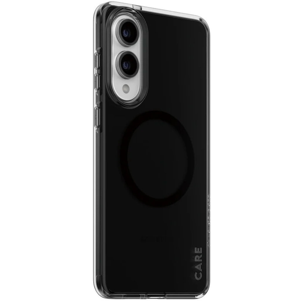 CARE by PanzerGlass CARE by PanzerGlass Flagship Case Urban Smokey Combat w. Black QI Module Samsung S25 Edge, foto 2 van 5