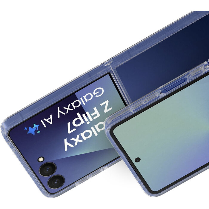 Mobiparts Mobiparts Hardcover Samsung Galaxy Z Flip 7 Clear (Magsafe Compatible)