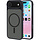 Mobiparts Hardcover voor iPhone Air - MagSafe Compatibel - Satijn Zwart